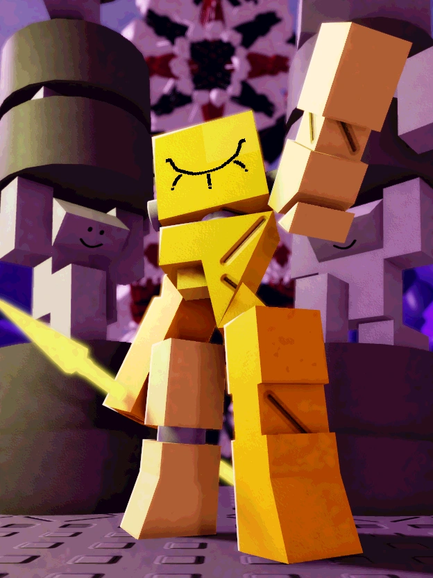 Die of Death Harken Ruined skin render, glowing white symbol and overgrown vines, artwork by Raphxt