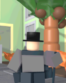 Artful's Evil Guy skin in-game