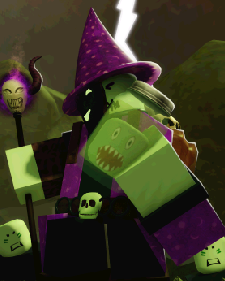 Artful's Necromancer skin in-game