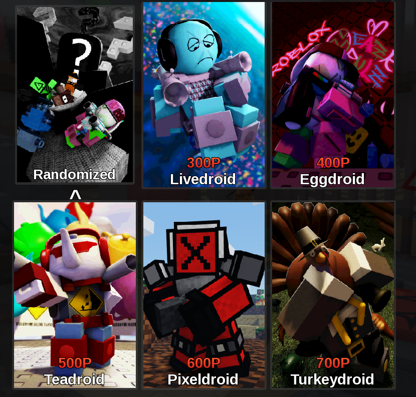 Killdroid's Livedroid skin in-game