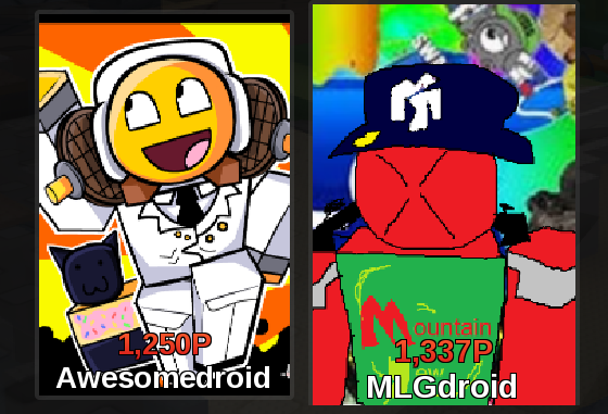 Killdroid's Awesomedroid skin in-game